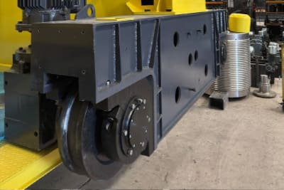 Puente grúa de estándar europeo para instalaciones de fabricación